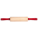 Baker's Rolling Pin - Red Handle