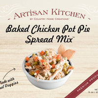 Baked Chicken Pot Pie Spread Mix | Country Home Creations