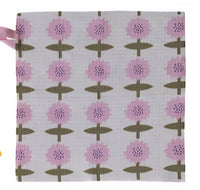 Square Printed Recycled Dish Cloth - Assorted 10 1/2"