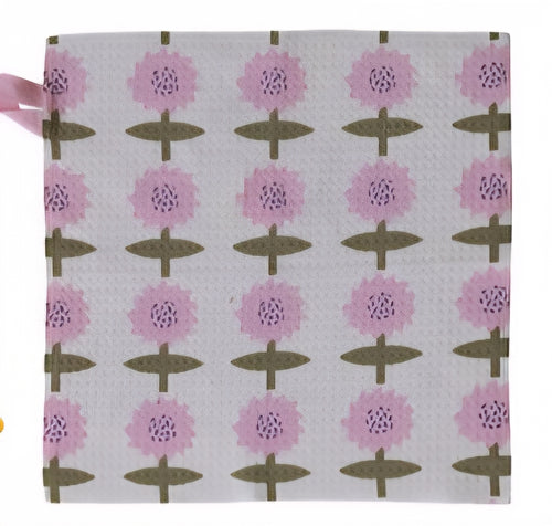Square Printed Recycled Dish Cloth - 10 1/2" - Sold Separately
