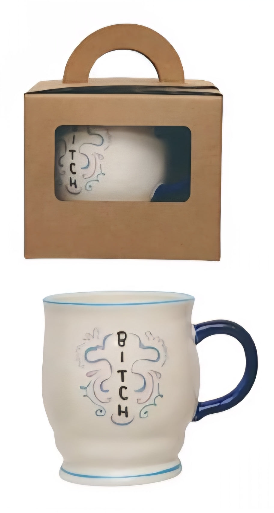 Handpainted Stoneware Mug