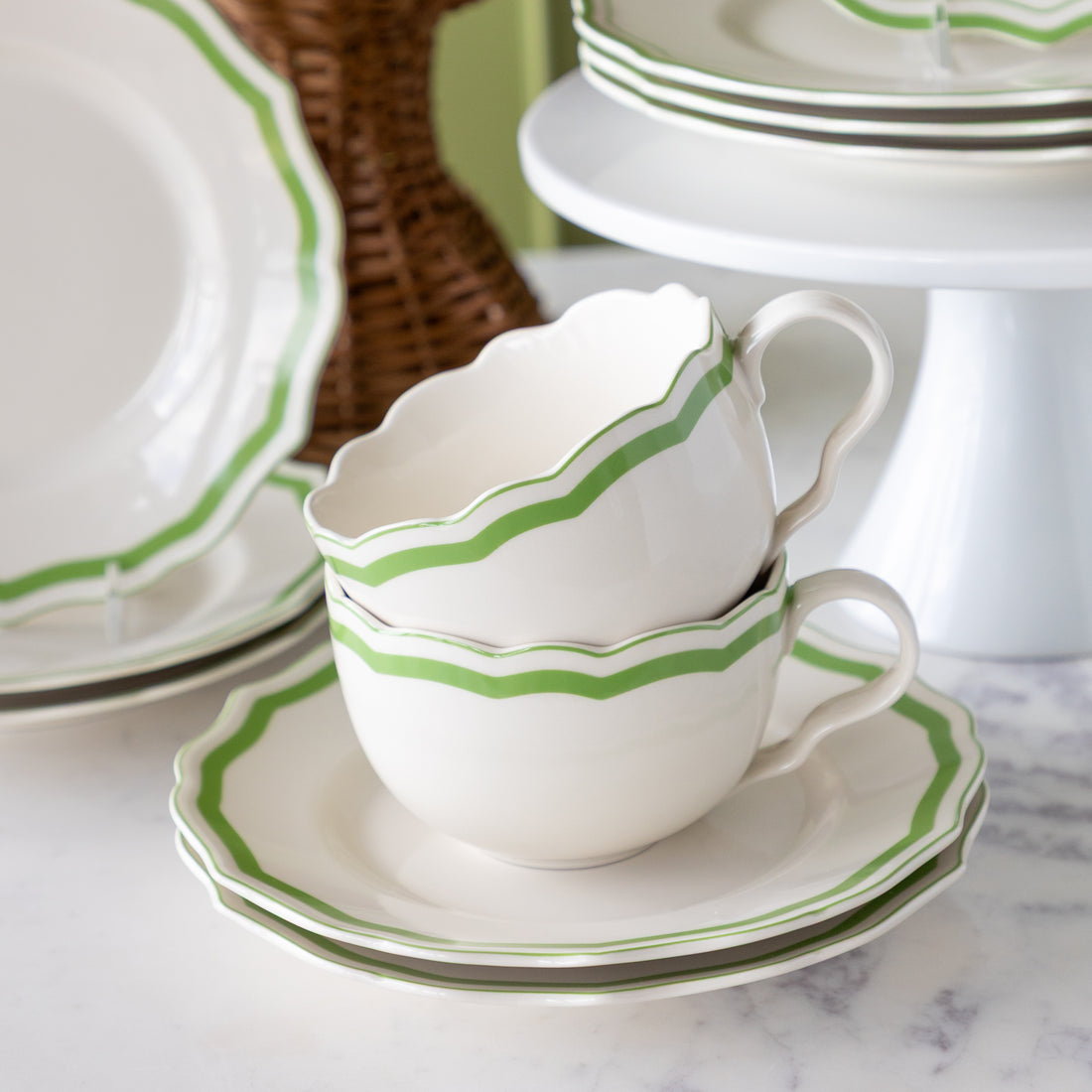 Green Icing on the Cake Dinnerware | Hester & Cook