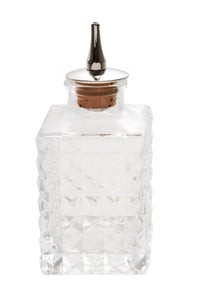 2 oz. Pressed Glass Bitters Bottle with Spout, 2 Styles