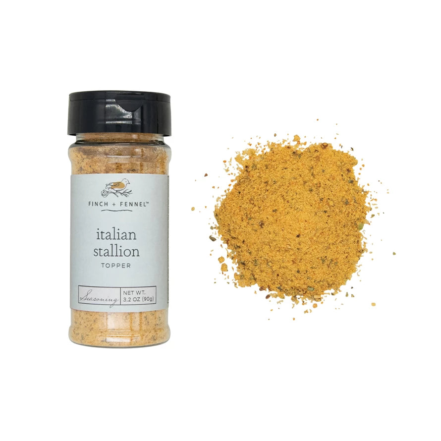 Finch & Fennel Seasoning- Italian Stallion Topper Seasoning 3.2 oz