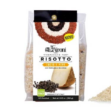 Pecorino Cheese and Black Pepper Risotto Mix By Gli Aironi