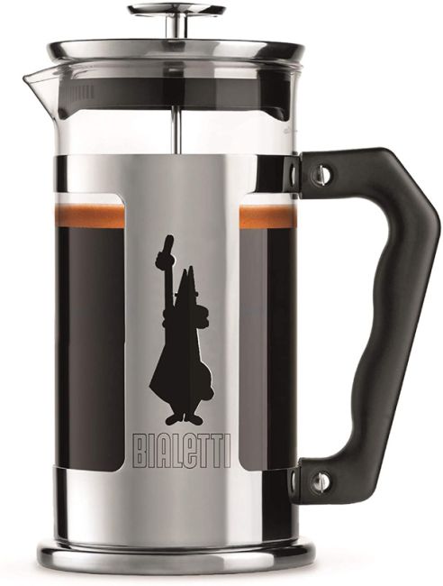 Bialetti Preziosa French Press Coffee and Tea Maker 1 Liter