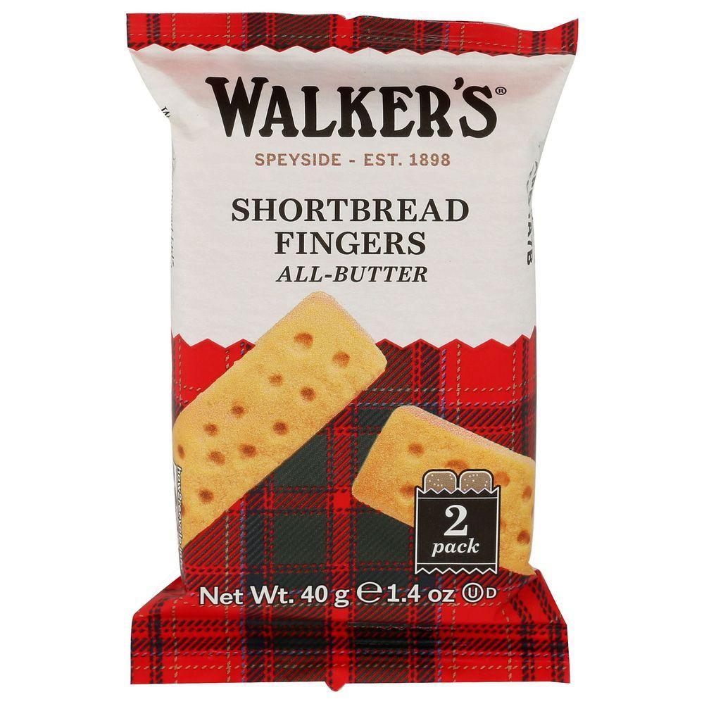 Walkers Pure Butter Shortbread Fingers Cookies, 1.4 Ounce
