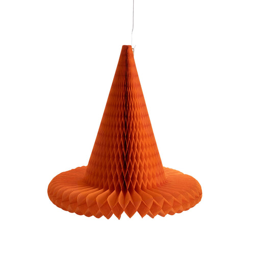 Orange Honeycomb Witch Hat | Hester & Cook