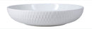 Textured Porcelain Dinner Bowls 48 oz
