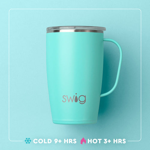 SWIG Grey Travel Mug 18 oz