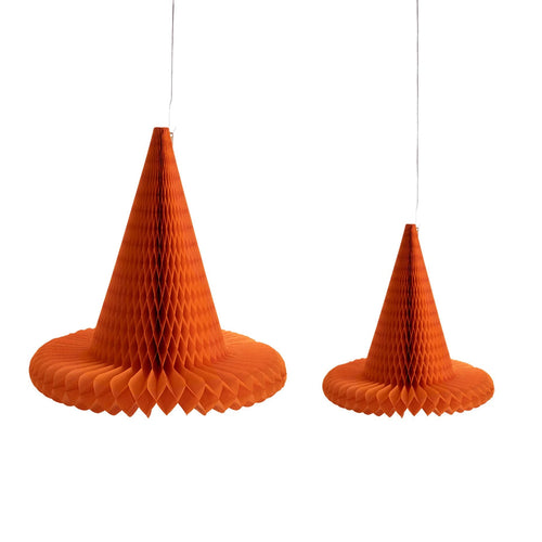 Orange Honeycomb Witch Hat Set | Hester & Cook