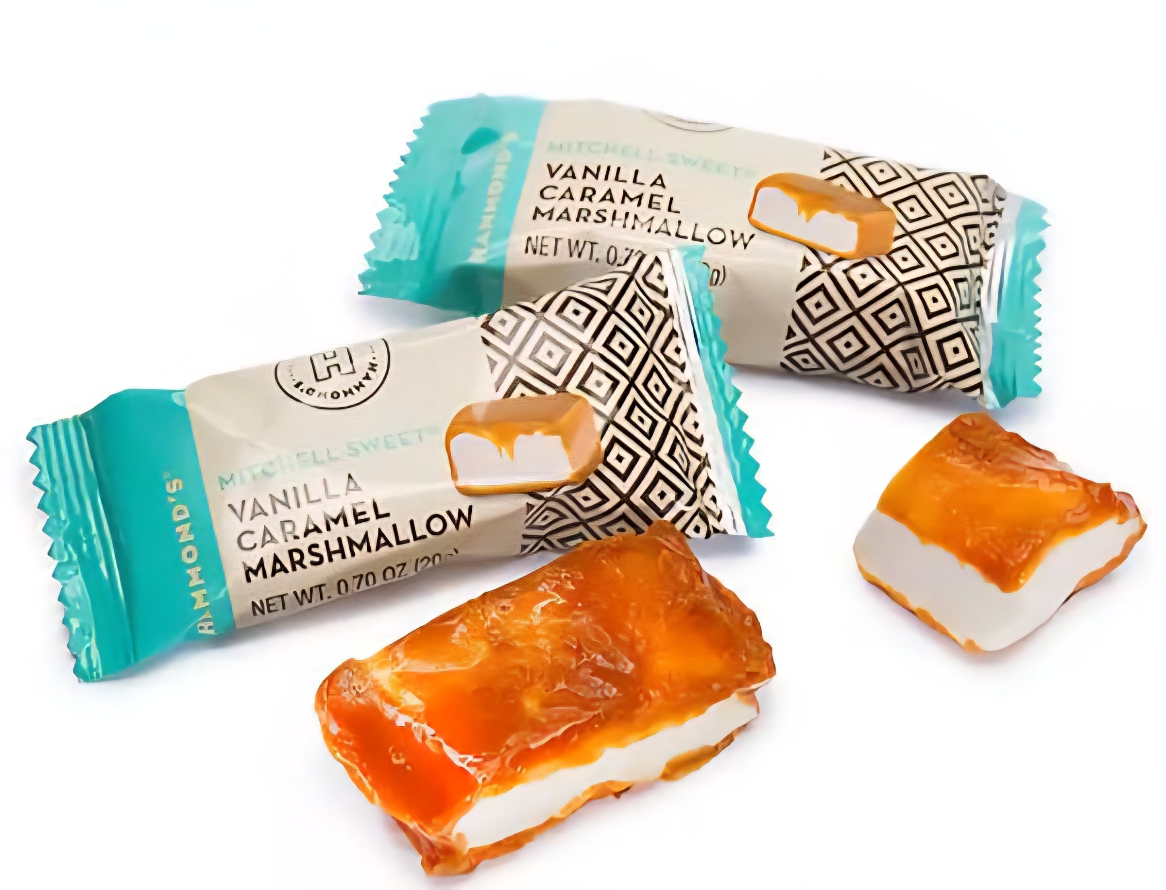 Caramel Covered Marshmallows- Mitchell Sweets