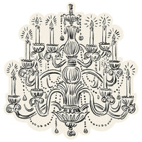 Hester & Cook Die-cut Chandelier Placemat