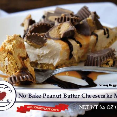 Country Home Creations No Bake Peanut Butter Cheesecake