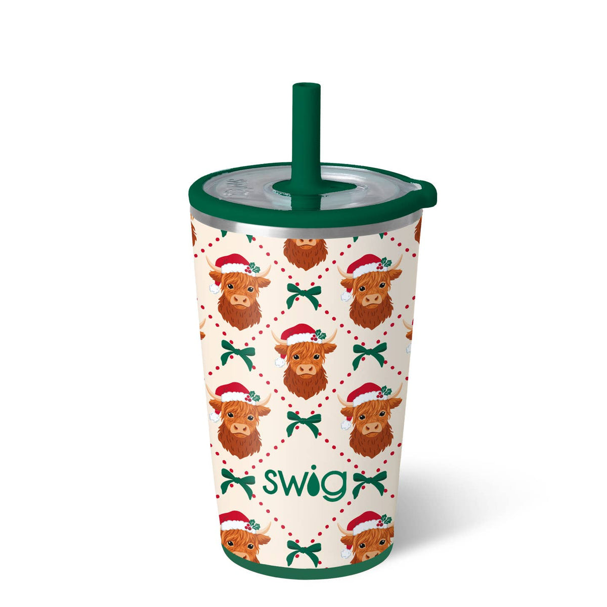 Holiday Herd Party Cup Sipper (14oz) | SWIG