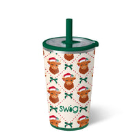 Holiday Herd Party Cup Sipper (14oz) | SWIG