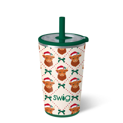 Holiday Herd Party Cup Sipper (14oz) | SWIG