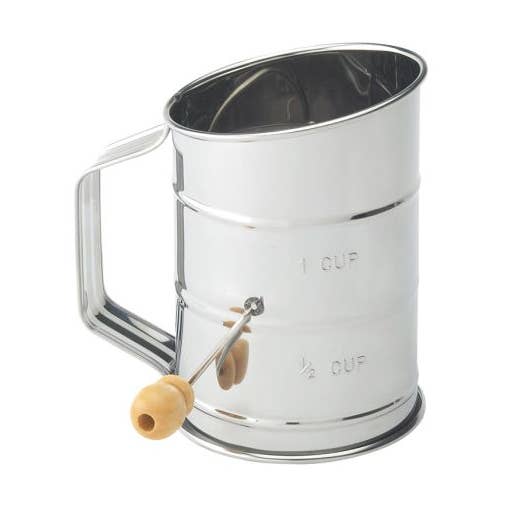 Hand Crank Sifter, 1 Cup  | Mrs. Anderson's Baking