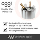 Double Wall Party Tub - Stainless Steel