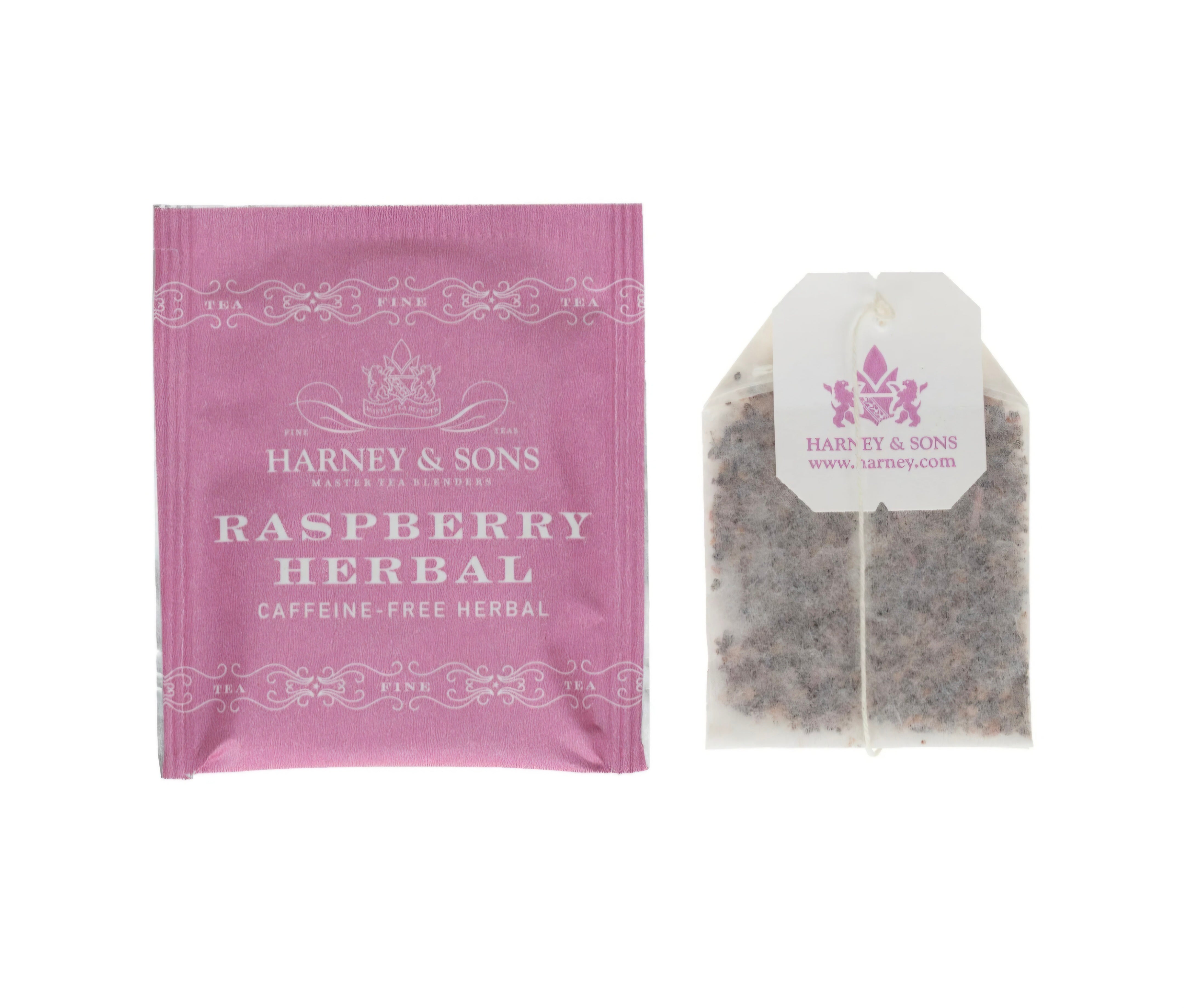 Raspberry Herbal Tea Bag Singles - Caffeine-free