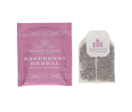 Raspberry Herbal Tea Bag Single - Caffeine-free