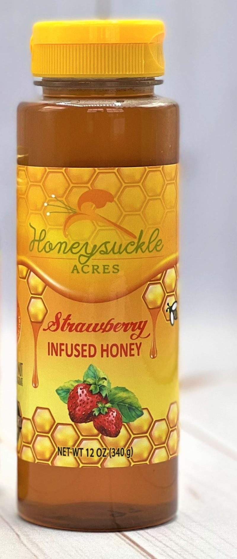 Strawberry Infused Honey | Honeysuckle Acres