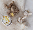 Stoneware Garlic & Ginger Grater and Keeper