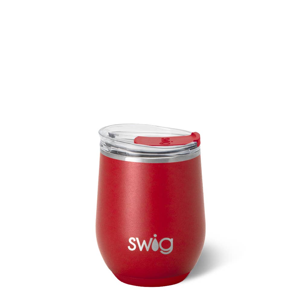 Crimson Stemless Wine Cup (12oz) | SWIG