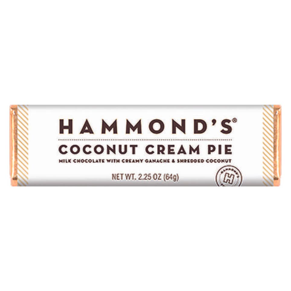 Milk Chocolate - Coconut Cream Pie Candy Bar - 2.25 oz