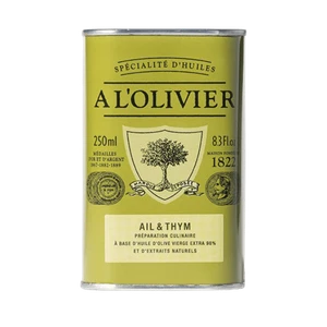 Garlic & Thyme Olive Oil 8.4oz, A l'Olivier
