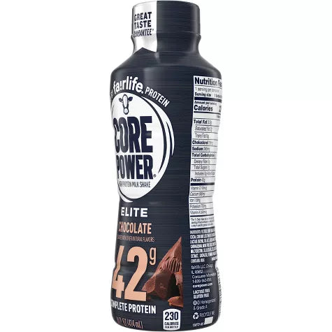Core Power Elite Chocolate 42G Protein Shake - 14 fl oz Bottle