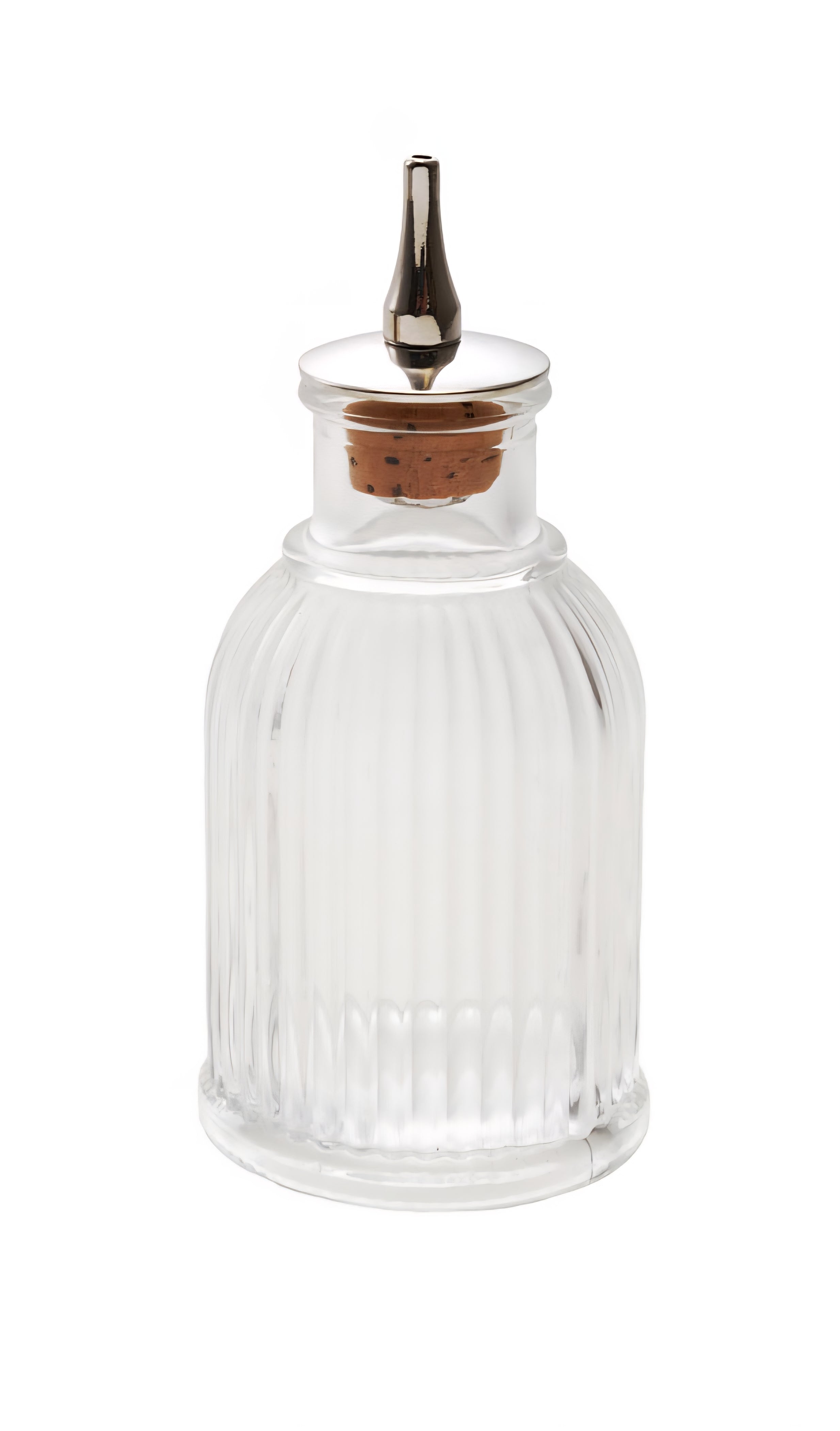 2 oz. Pressed Glass Bitters Bottle with Spout, 2 Styles
