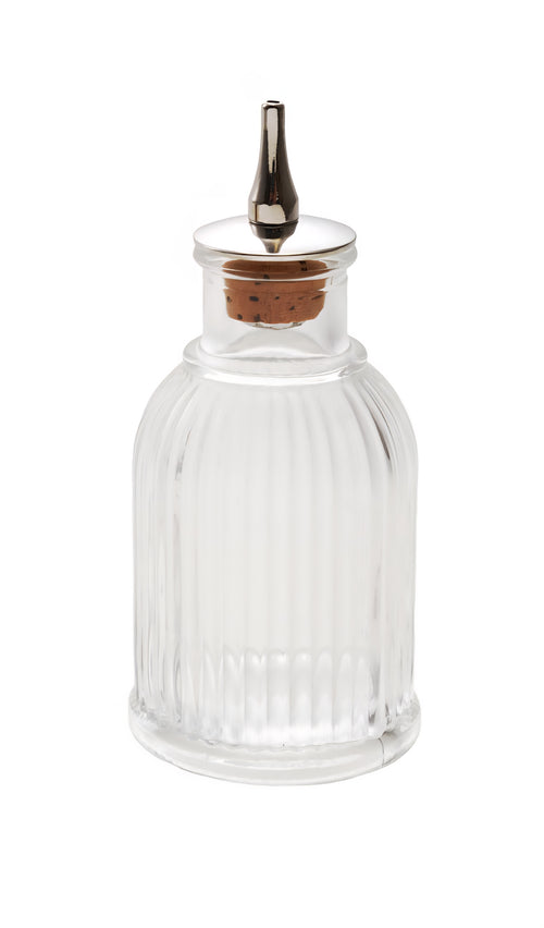 2 oz. Pressed Glass Bitters Bottle with Spout, 2 Styles