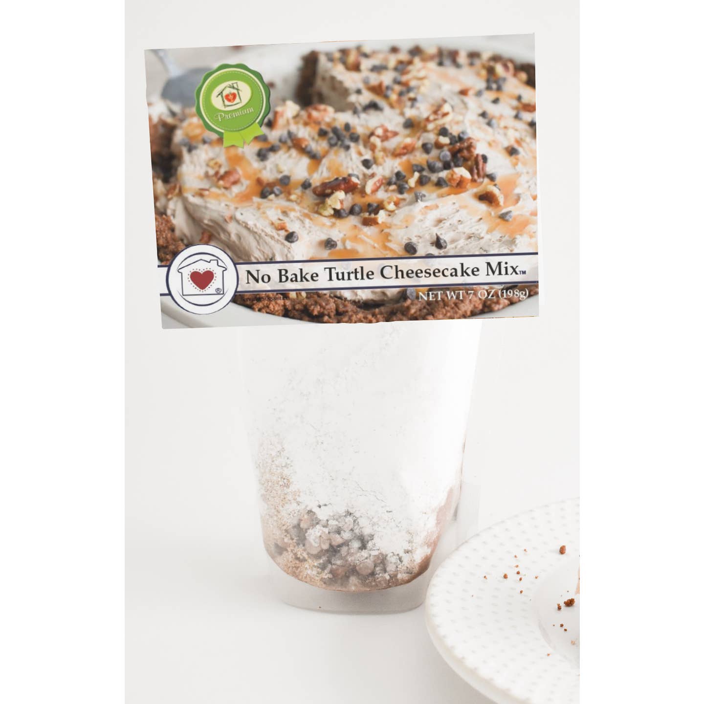 Country Home Creations No Bake Turtle Cheesecake