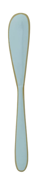 Enameled Stainless Steel Canape Knife with Colored Edge, 3 Colors