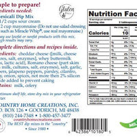 Country Home Creations Mexicali Dip Mix