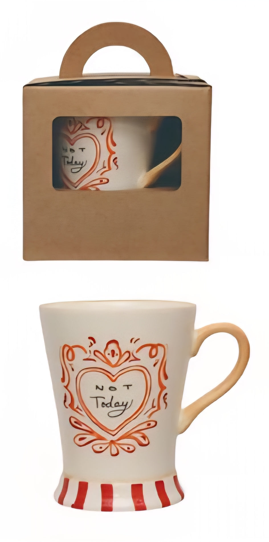 Handpainted Stoneware Mug
