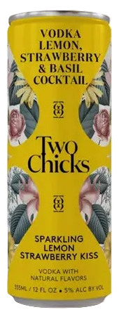 Two Chicks Vodka Cocktails, 4 Flavors
