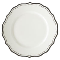 Black Icing on the Cake Dinner Plate | Hester & Cook