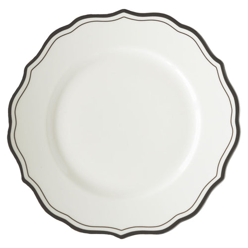 Black Icing on the Cake Dinner Plate | Hester & Cook