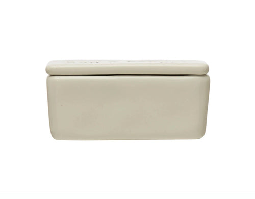 Stoneware Pinch Pot-Salt & Pepper