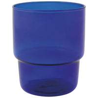 Colbalt Stacked Water Tumbler 13oz