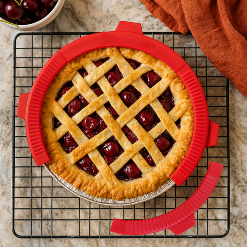 Adjustable Pie Shield, Silicone