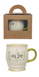 Handpainted Stoneware Mug