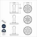 Nordic Ware Snowflake Cookie Stamps