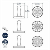 Nordic Ware Snowflake Cookie Stamps