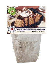 Country Home Creations No Bake Triple Chocolate Cheesecake Mix