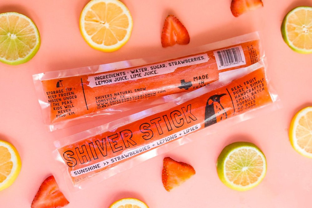 Strawberry Sunshine Shiver Sticks