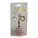 Thanks for Shopping - Little Charmer Bag Charm, Airtag & Quarter Holder