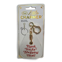 Thanks for Shopping - Little Charmer Bag Charm, Airtag & Quarter Holder